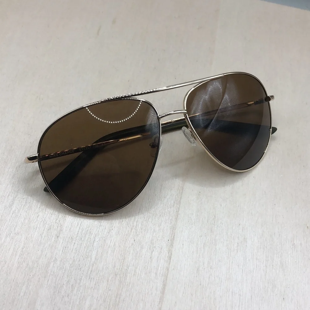 Nike EV1217-702 Chance Sunglasses Light Gold Frame Color, Brown Lens Tint